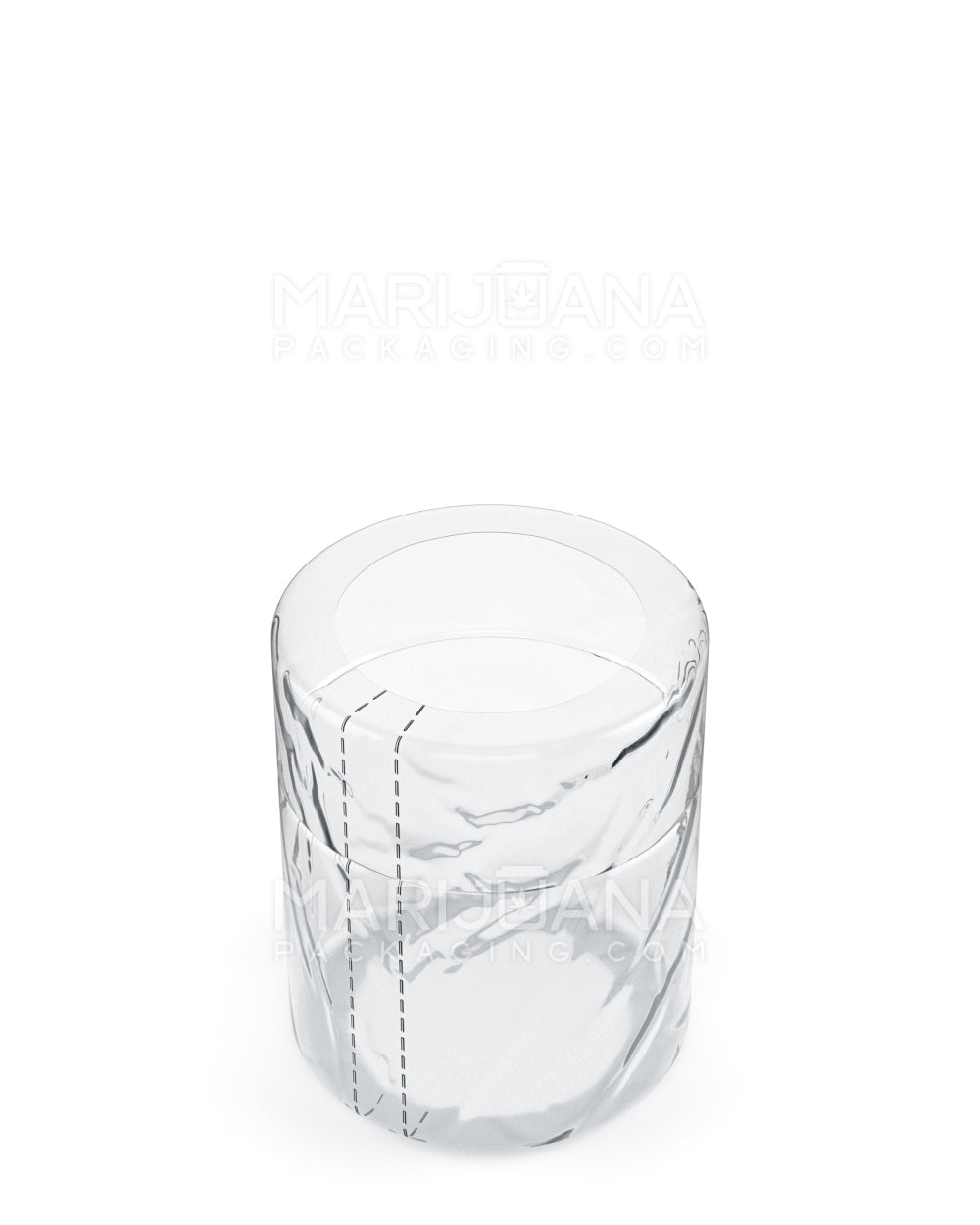 Tamper Evident | Heat Seal PVC Shrink Bands for Jars | 1oz - Clear Plastic - 1000 Count - 1