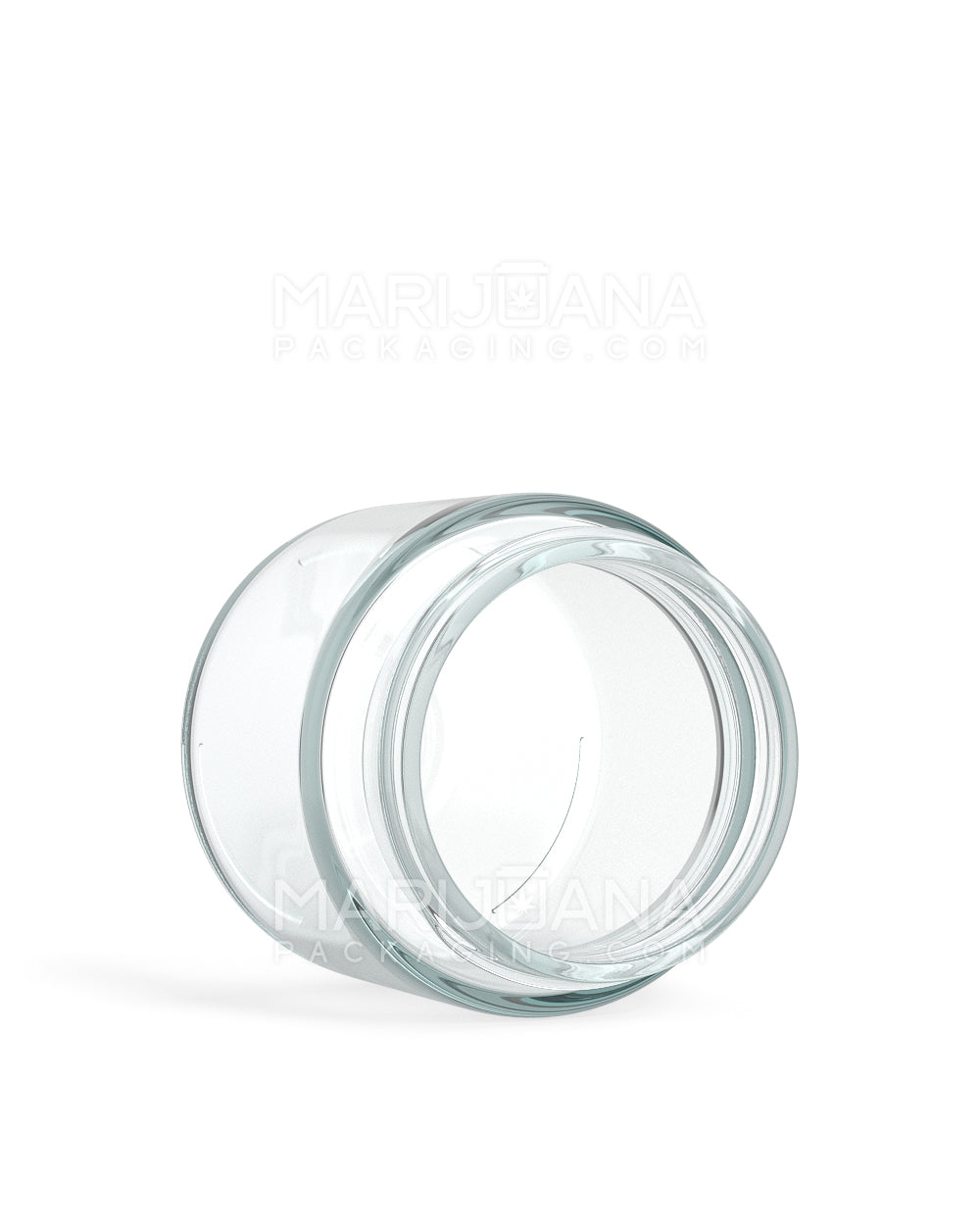 Straight Sided Clear Glass Jars | 53mm - 3oz - 144 Count