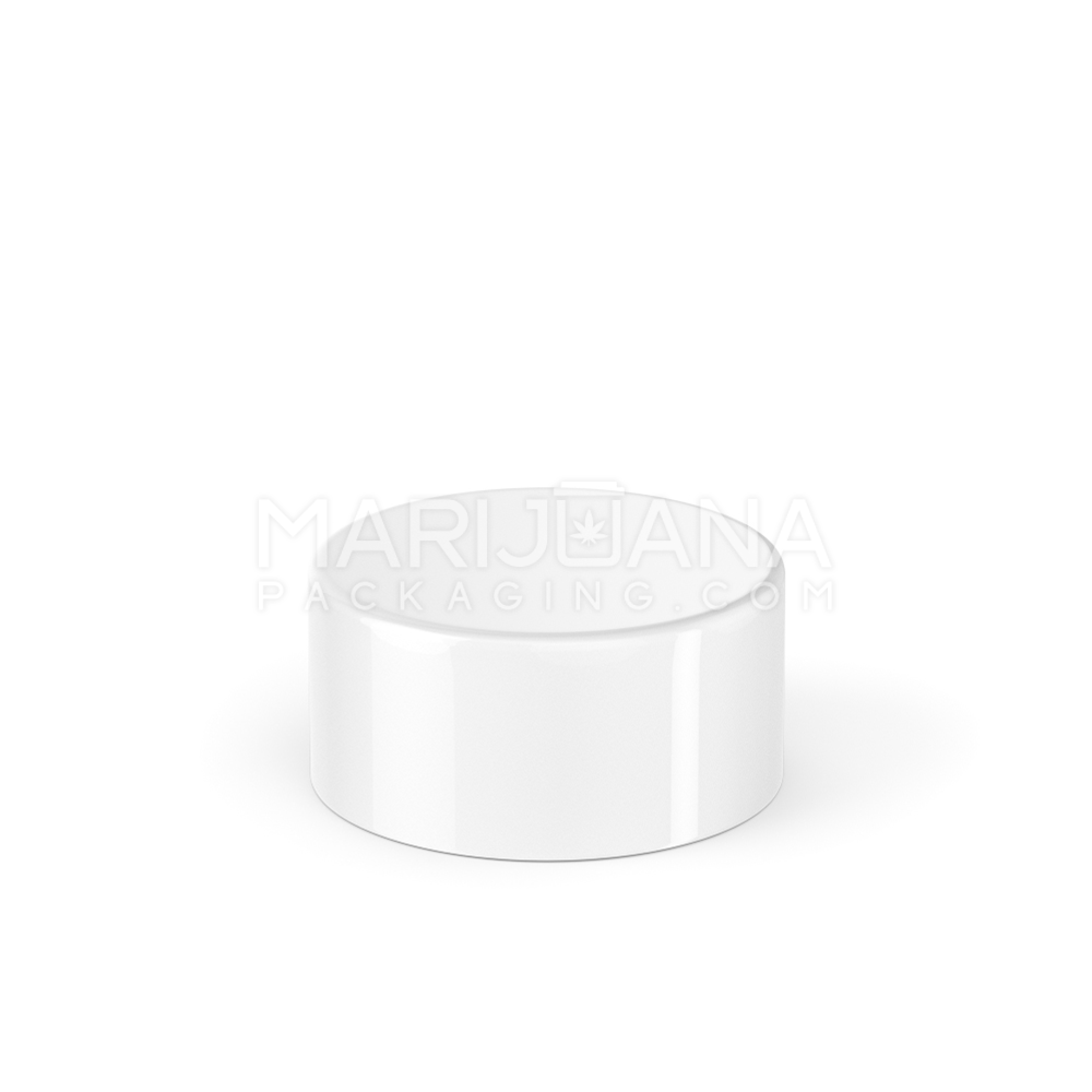 EBCRC528WG Smooth Glossy Whit Cap for Concentrate Jar