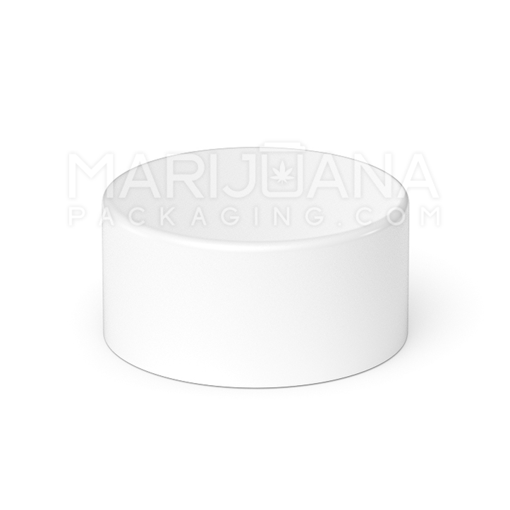 EBCRC528WM Smooth White Foil Lined Cap for Concentrate Jar