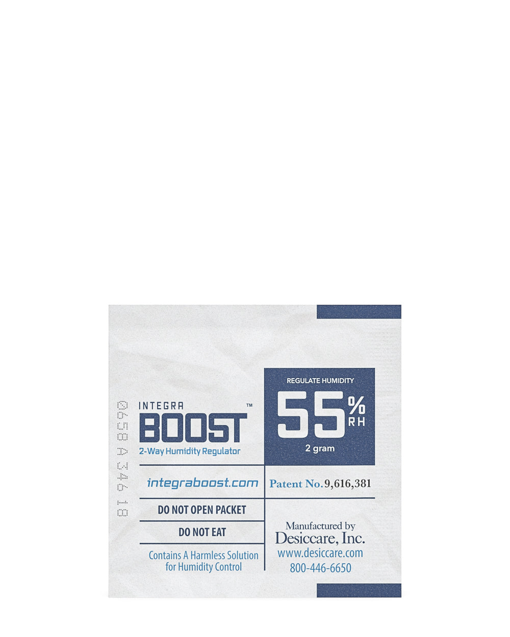 INTEGRA | Boost Humidity Packs | 2 Grams - 55% - 100 Count