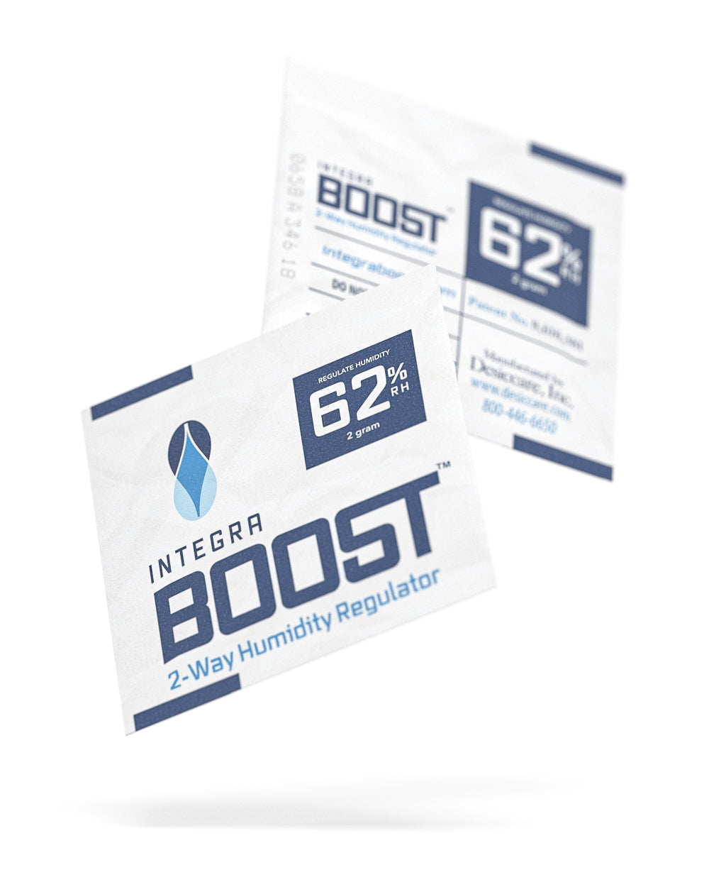 INTEGRA | Boost Humidity Packs | 2 Grams - 62% - 100 Count