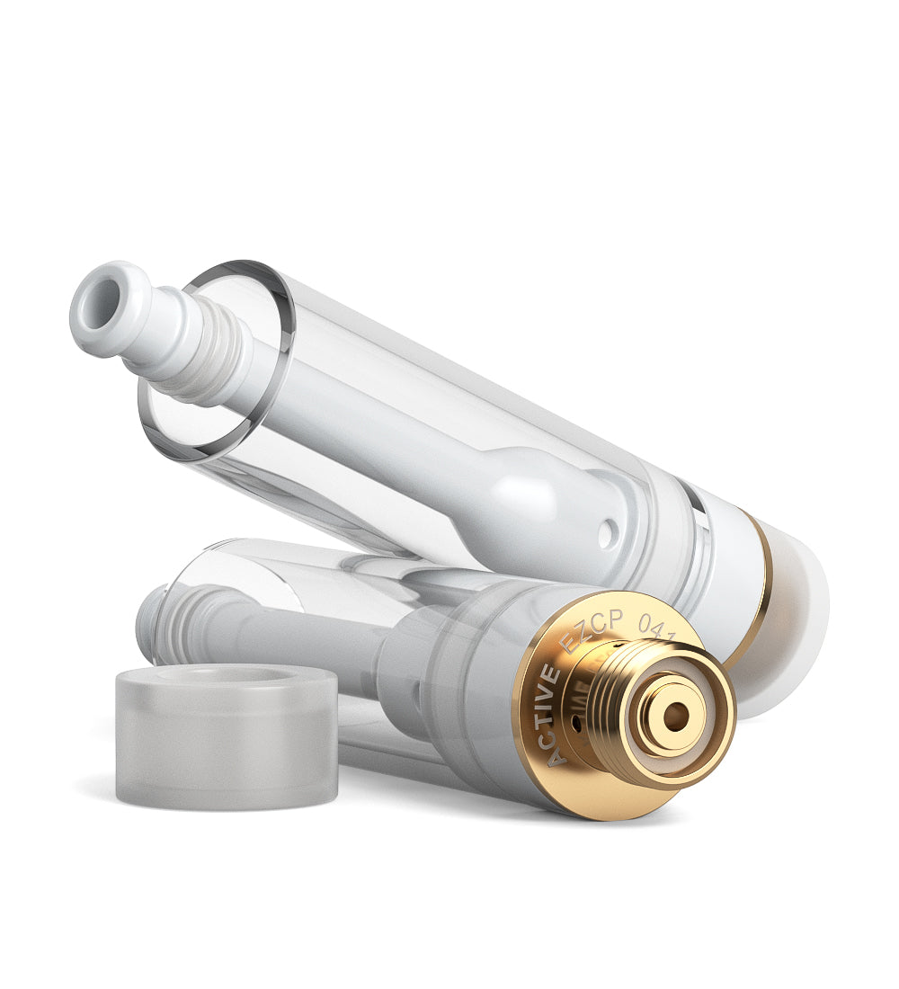ACTIVE | EZ Click™ Ceramic Pro Vaporizer Cartridge with 1.5mm Aperture | 1mL - EZ Click - 100 Count