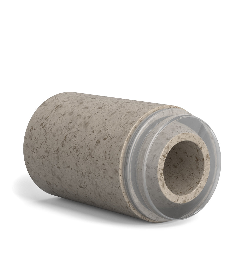 ACTIVE | Barrel Opaque Vapor Mouthpiece for EZ Click™ Cartridges | Natural Hemp Plastic - EZ Click - 100 Count