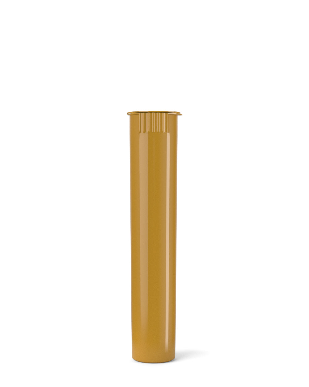 Child Resistant | Pop Top Opaque Plastic Pre-Roll Tubes | 95mm - Gold - 1000 Count
