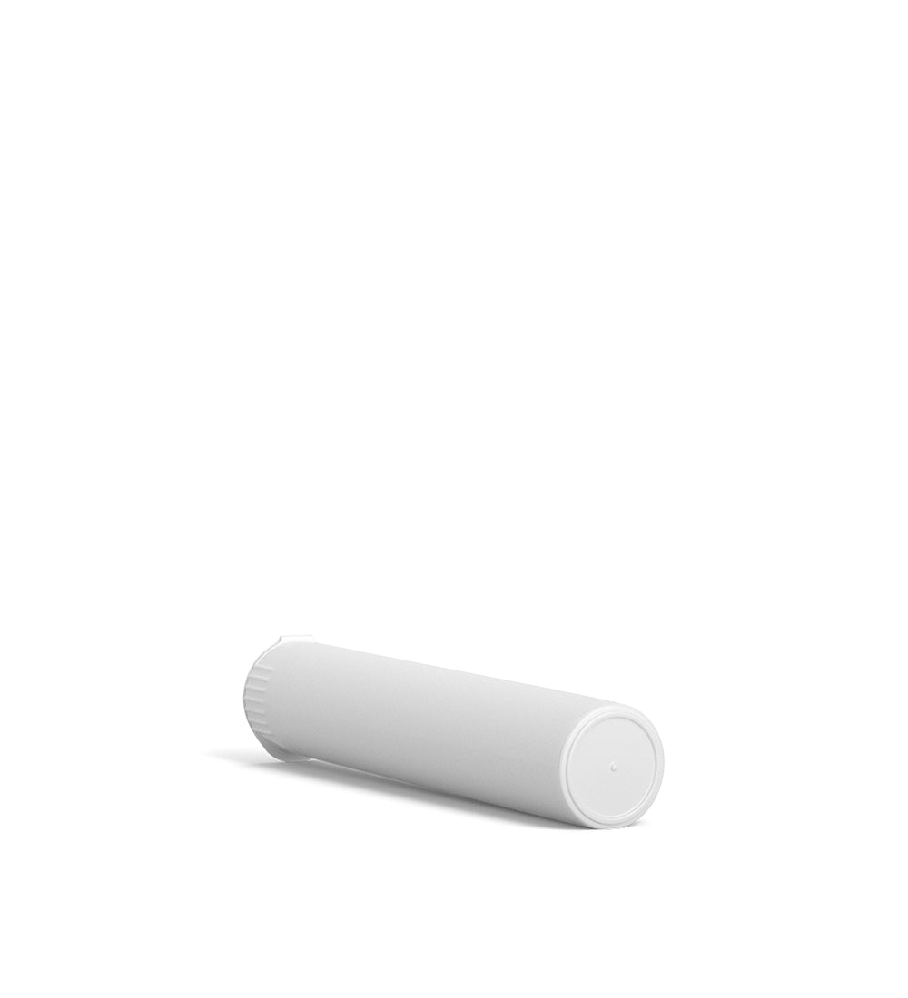 Child Resistant | Pop Top Opaque Plastic Pre-Roll Tubes (Open) | 95mm - White - 1000 Count