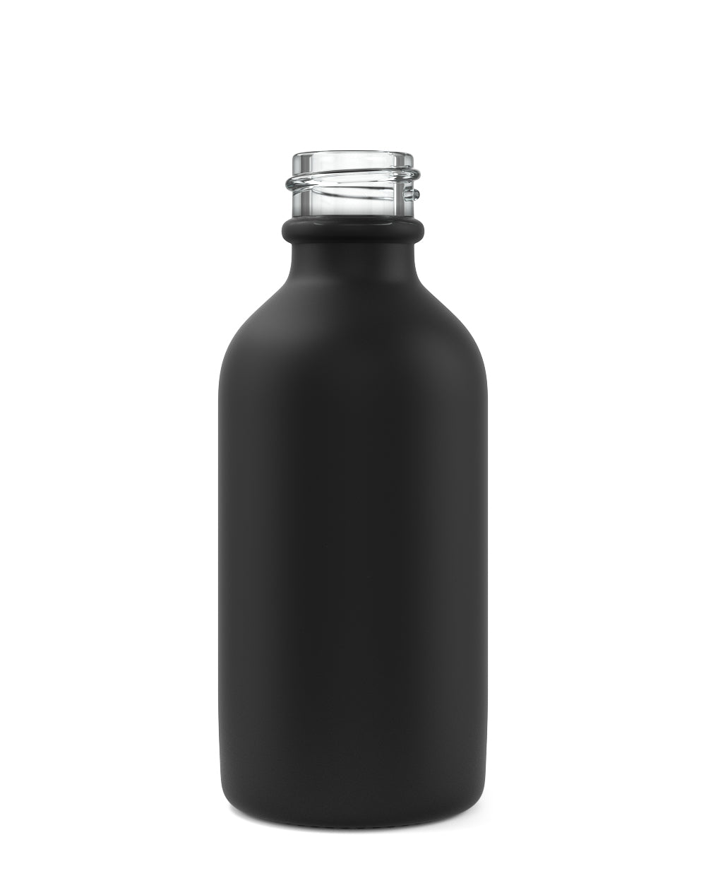 Glass Tincture Bottles | 1oz - Matte Black - 324 Count