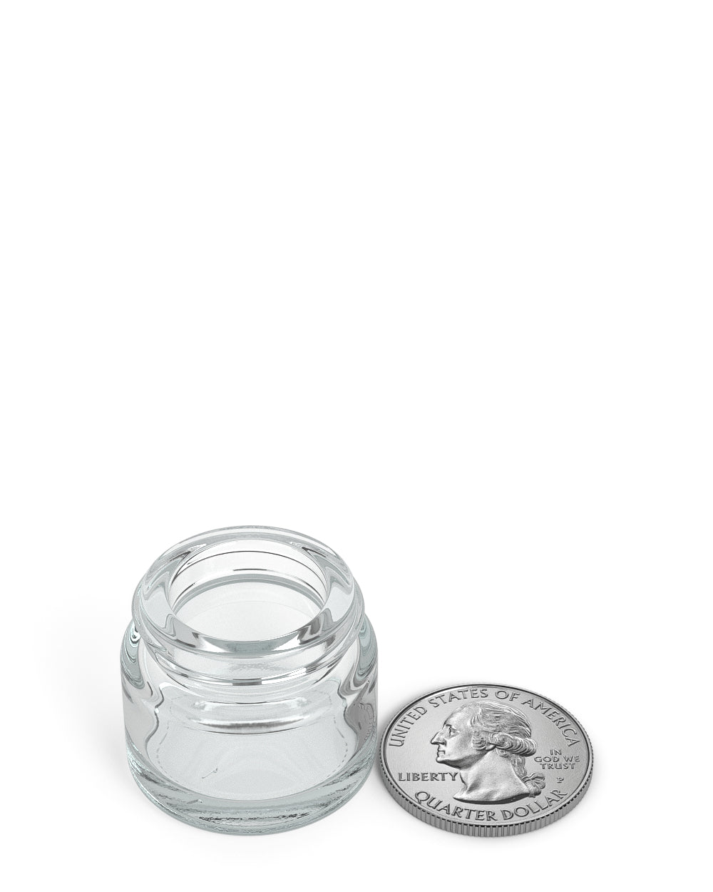 Clear Glass Concentrate Containers | 28mm - 5mL - 250 Count