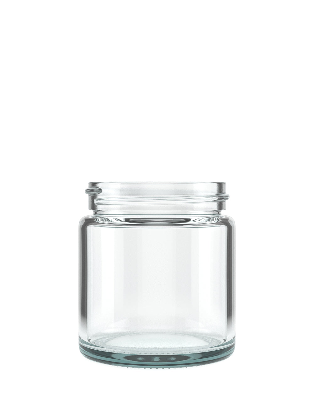 Straight Sided Clear Glass Jars | 50mm - 3oz - 100 Count