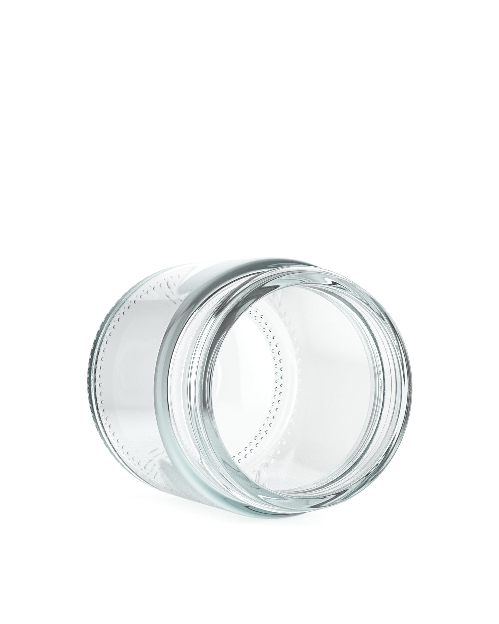 Straight Sided Clear Glass Jars | 50mm - 3oz - 100 Count