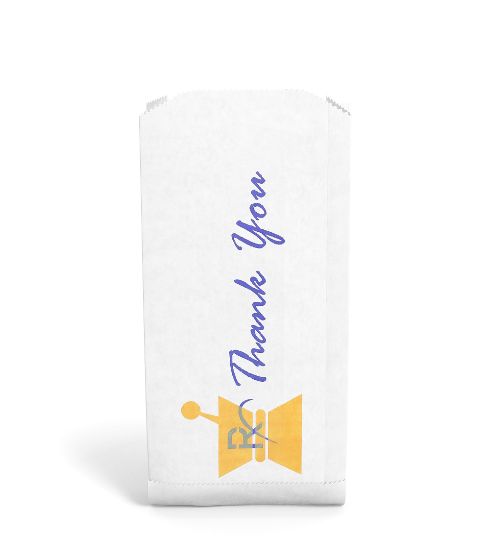 Pharmacy Prescription Bags | Medium - Kraft - 1000 Count