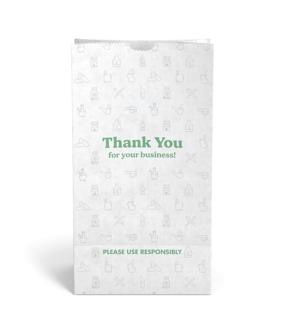 Thank You Bags | X Large - Kraft - 1000 Count