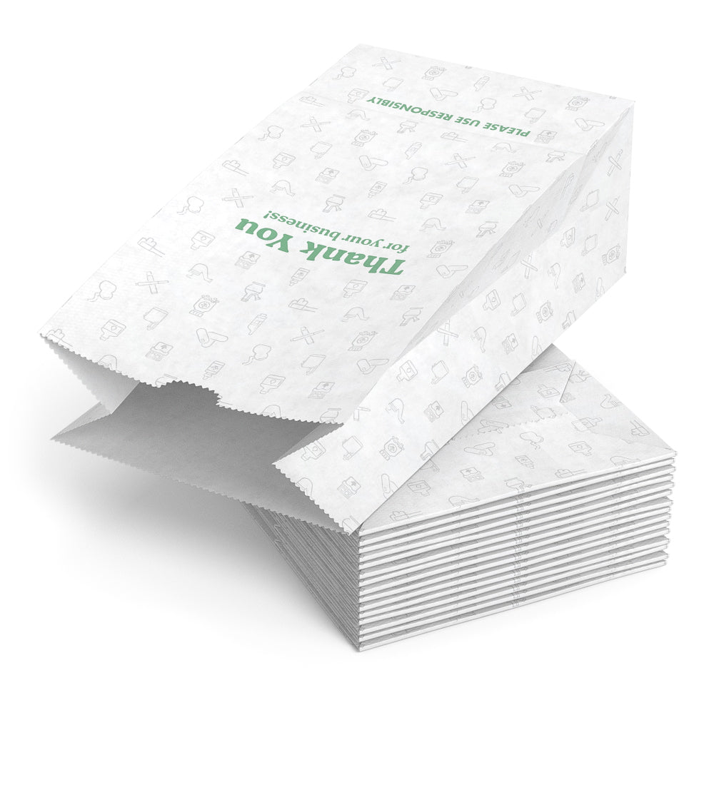Thank You Bags | X Large - Kraft - 1000 Count