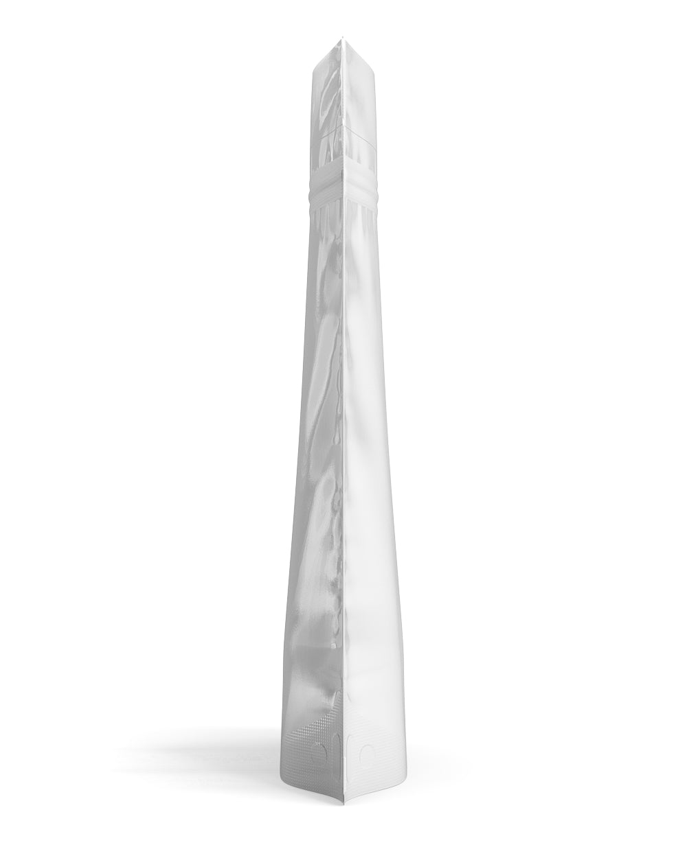 Tamper Evident | Matte White Vista Mylar Bags (Tear Notch) | 6in x 9.3in - 28g - 1000 Count