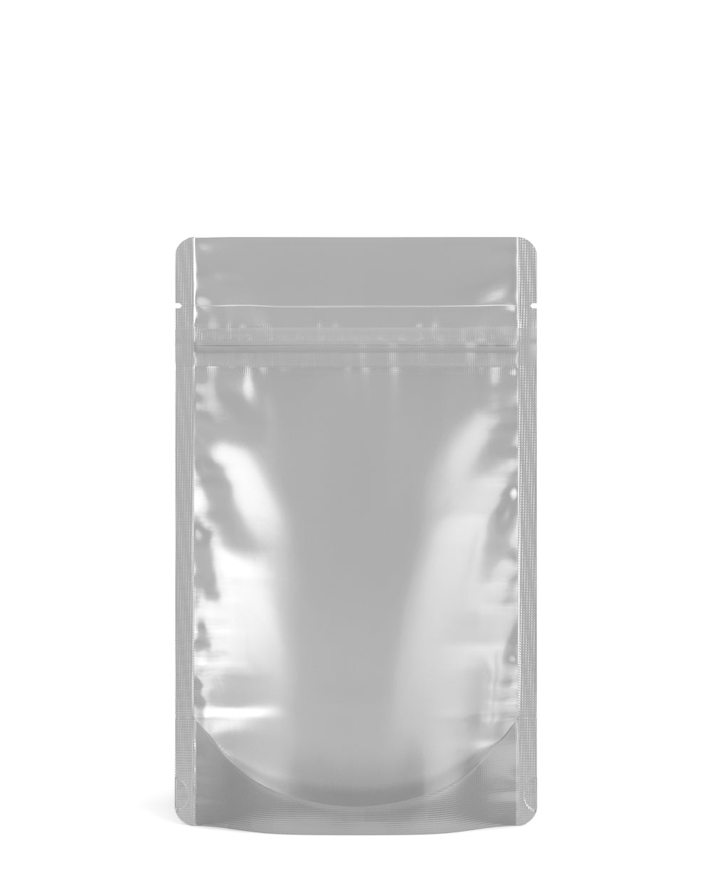 Tamper Evident | Matte White Vista PCR Mylar Bags (Tear Notch) | 4in x 6.5in - 7g - 1000 Count