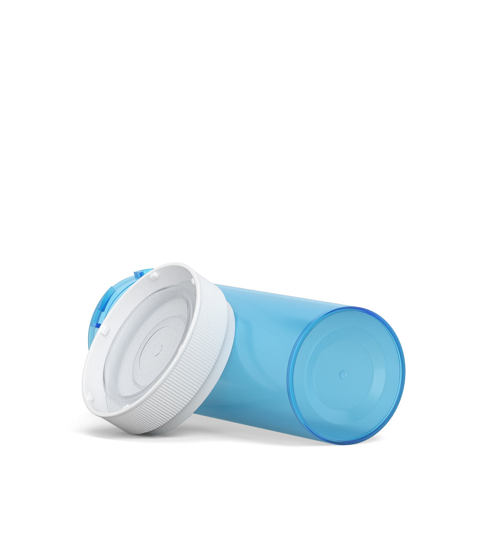 Child Resistant | Blue Reversible Cap Vials | 60dr - 14g - 100 Count
