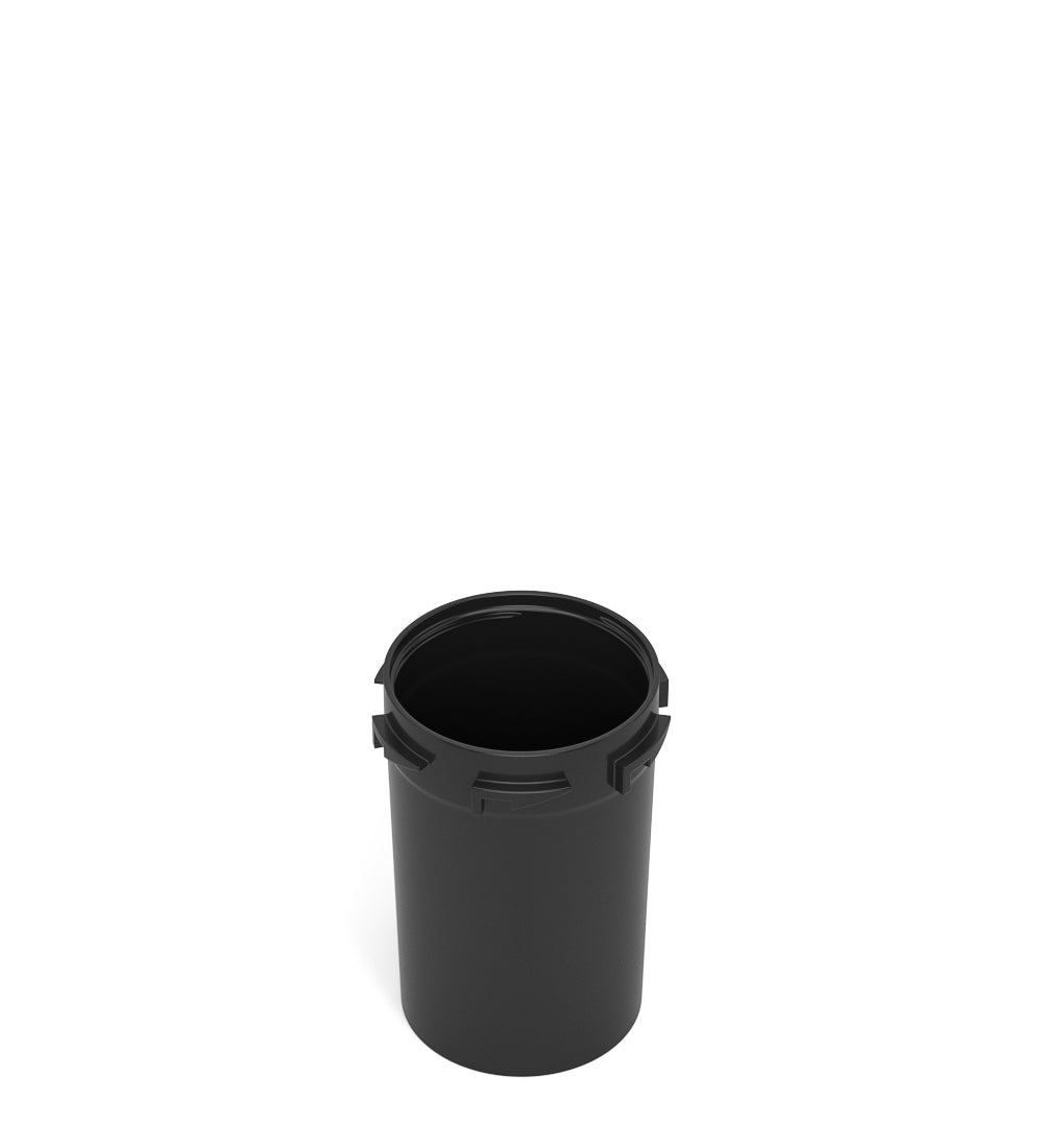 Child Resistant | Black Reversible Cap Vials | 20dr - 3.5g - 240 Count