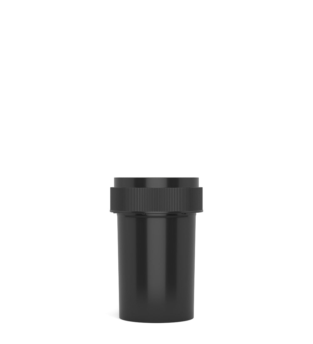 Child Resistant | Black Reversible Cap Vials | 20dr - 3.5g - 240 Count