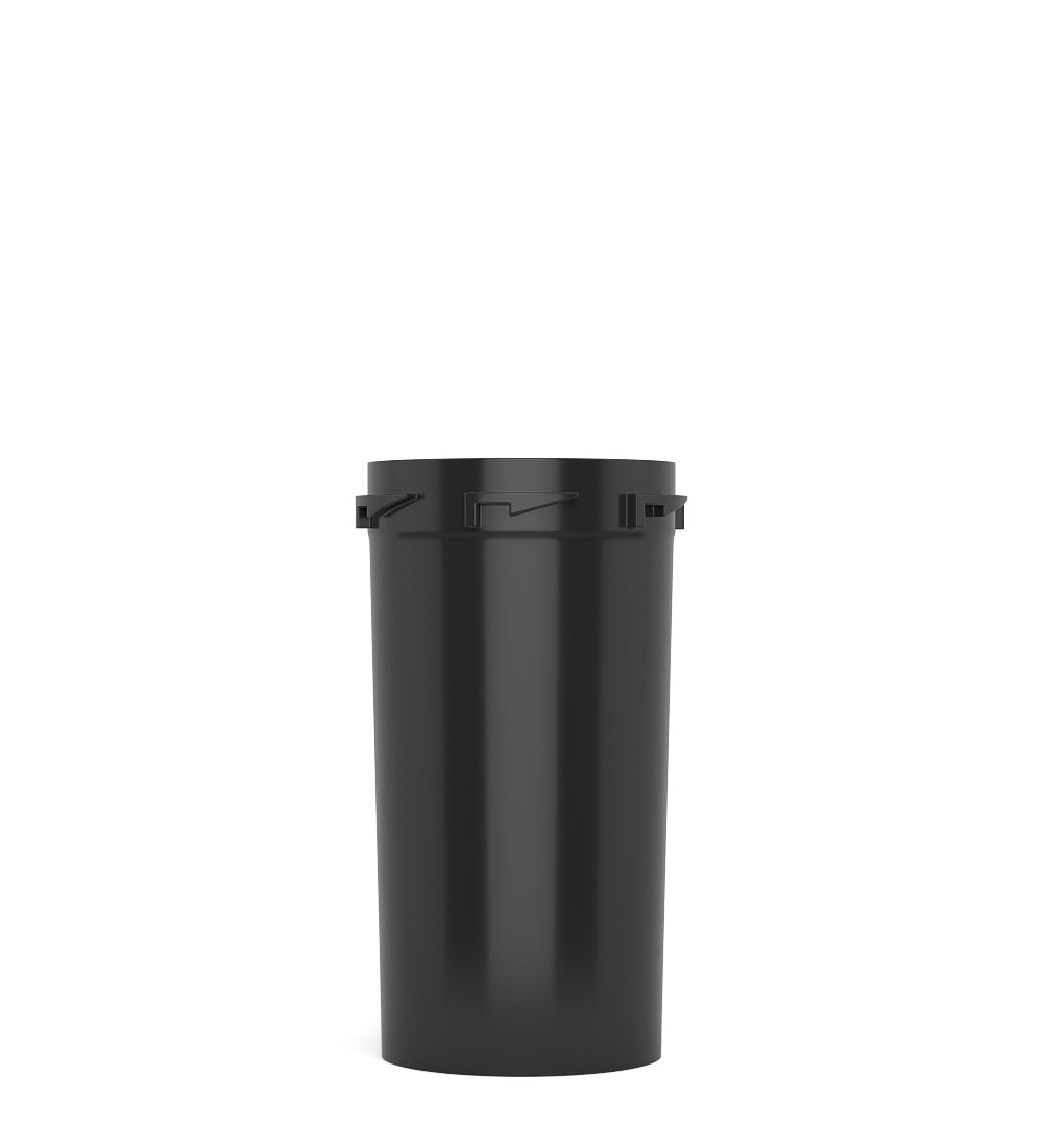 Child Resistant | Black Reversible Cap Vials | 40dr - 10g - 150 Count
