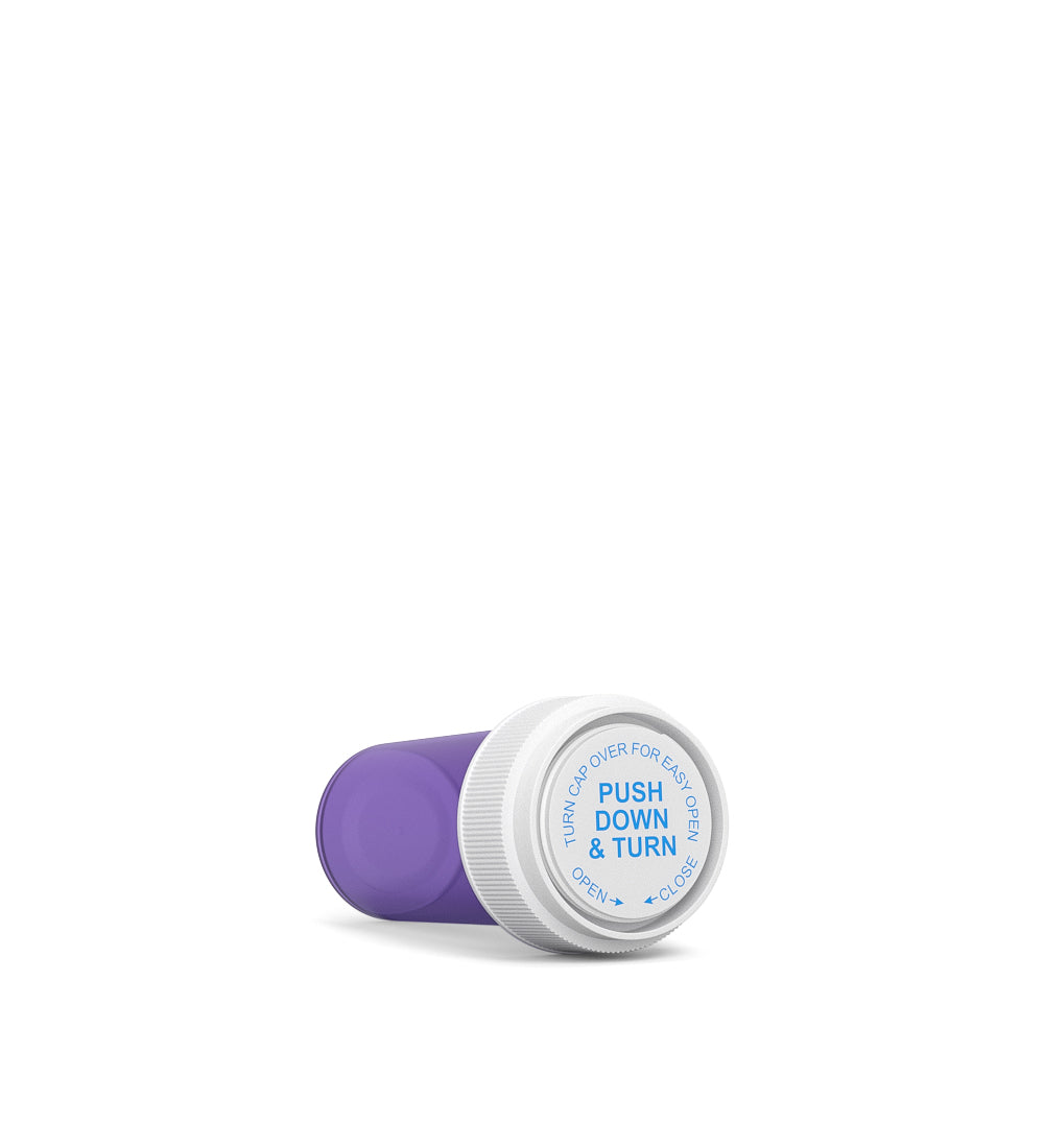 Child Resistant | Purple Reversible Cap Vials | 13dr - 2g - 275 Count