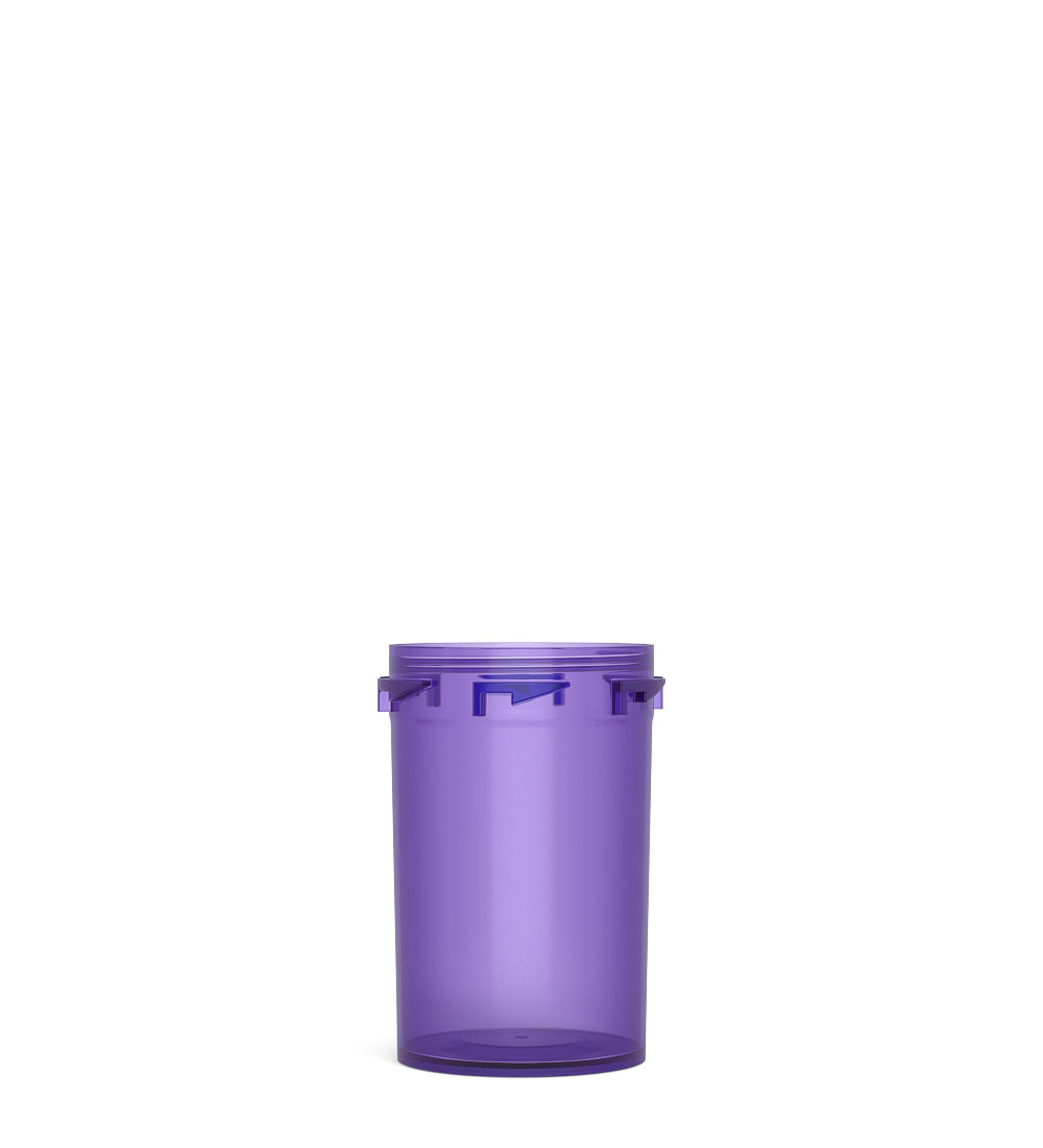 Child Resistant | Purple Reversible Cap Vials | 20dr - 3.5g - 240 Count