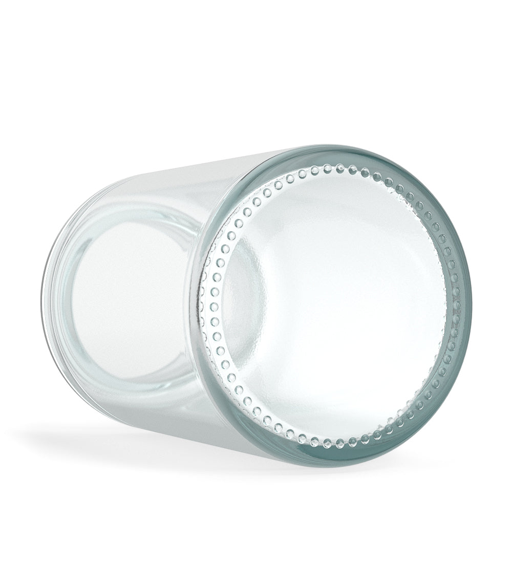 Wide Mouth Straight Sided Clear Glass Jars for Pre-Rolls | 38mm - 2oz - 200 Count