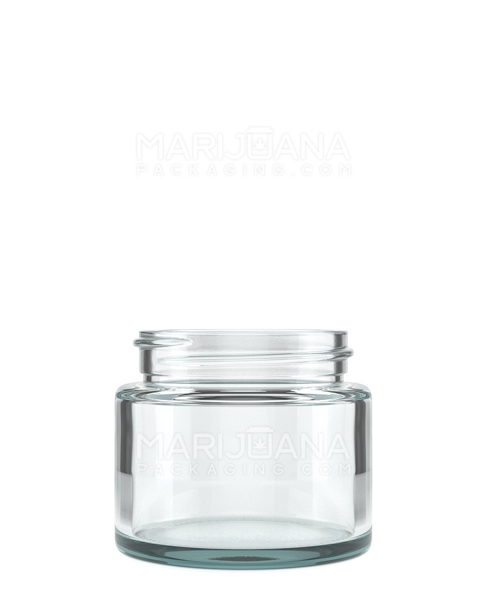 Straight Sided Clear Glass Jars | 53mm - 2.5oz - 32 Count - 1