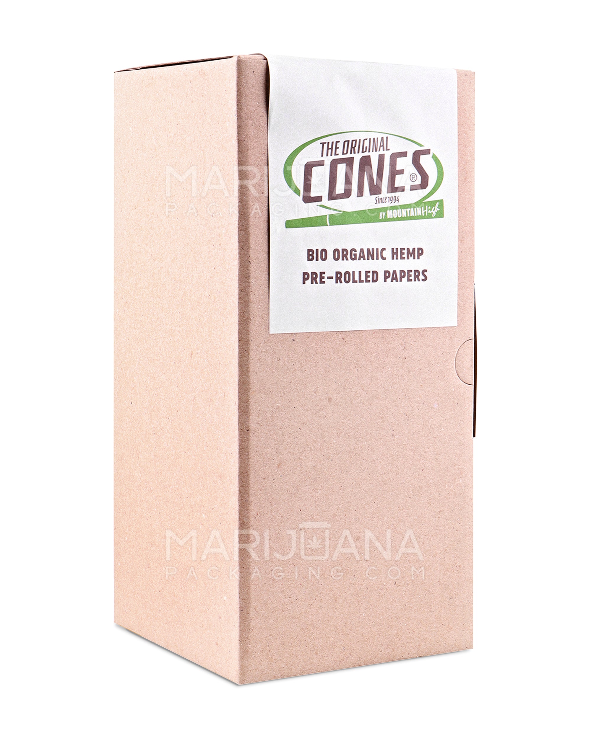 CONES | Super Size Pre Rolled Cones w/ Filter Tip | 180mm - Organic Hemp Paper - 192 Count
