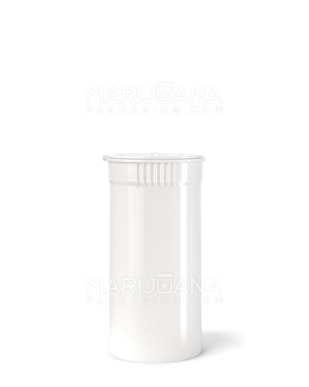 POLLEN GEAR | Child Resistant KSC Opaque White Pop Top Bottles | 13dr - 2g - 592 Count - 2