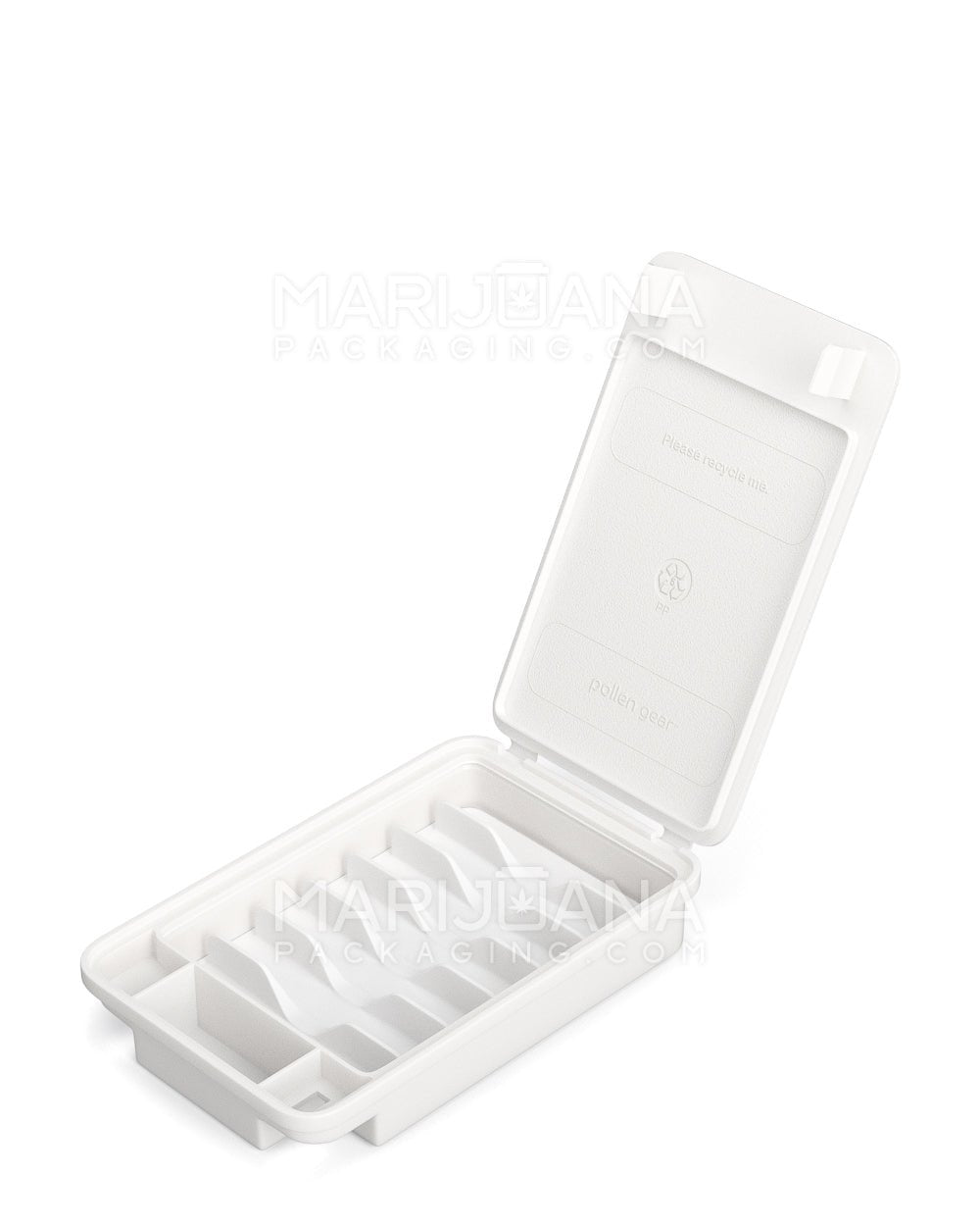 POLLEN GEAR | SnapTech Medium White Plastic Insert Tray | 25mm - Foam - 2000 Count - 6