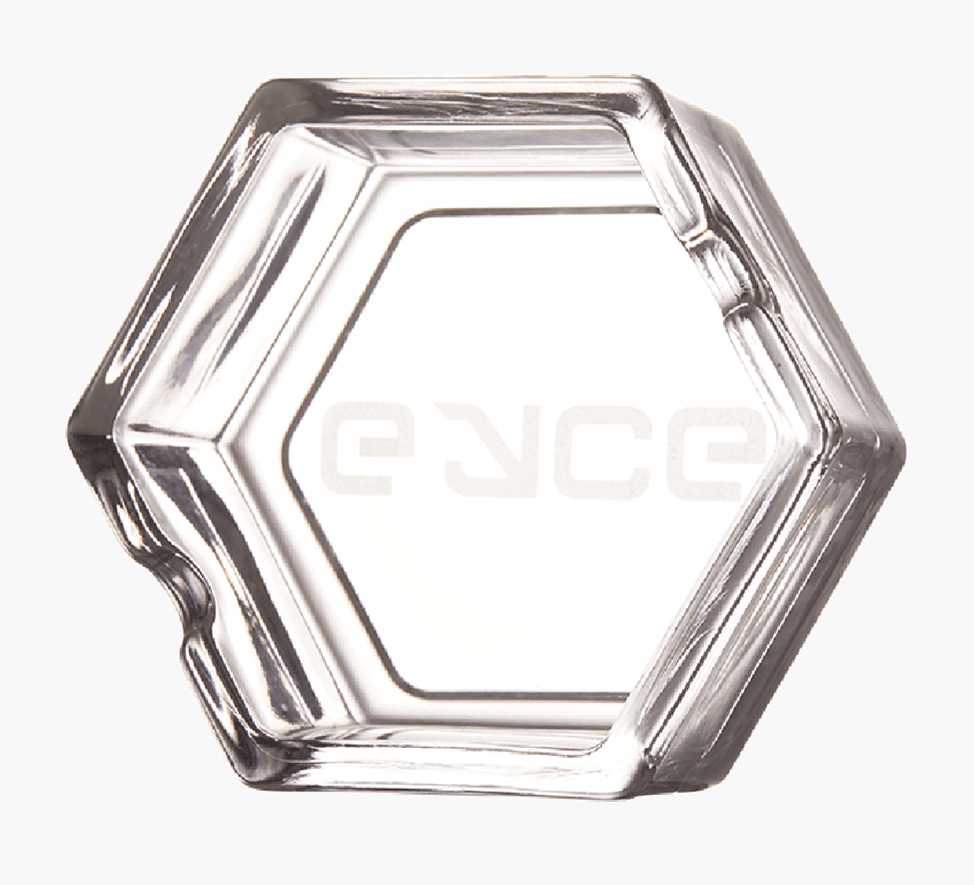 Eyce | 'Retail Display' 2-In-1 Proteck Series Ash Trays | 6in - Black - 10 Count - 3