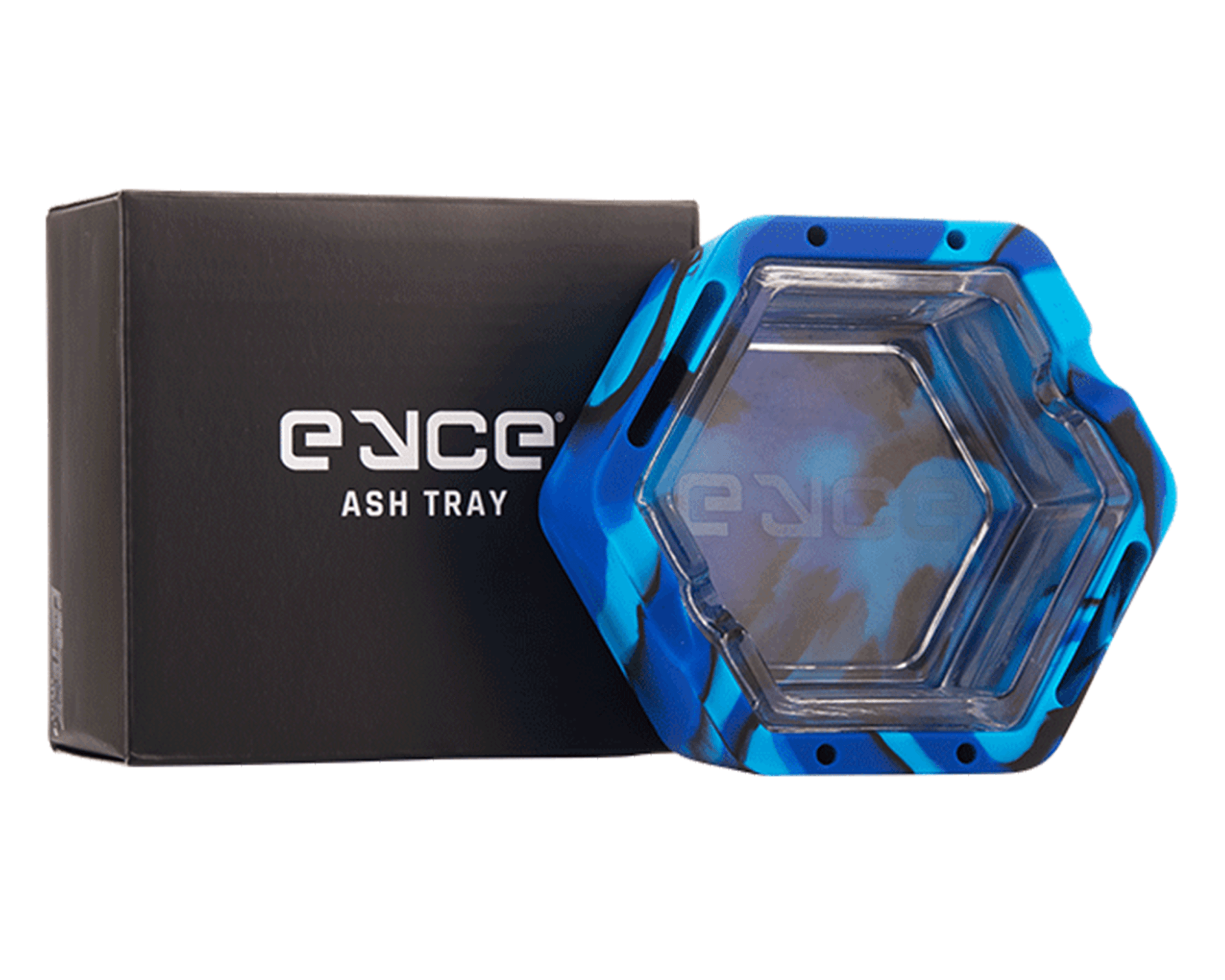 Eyce | 'Retail Display' 2-In-1 Proteck Series Ash Trays | 6in - Assorted - 10 Count - 4