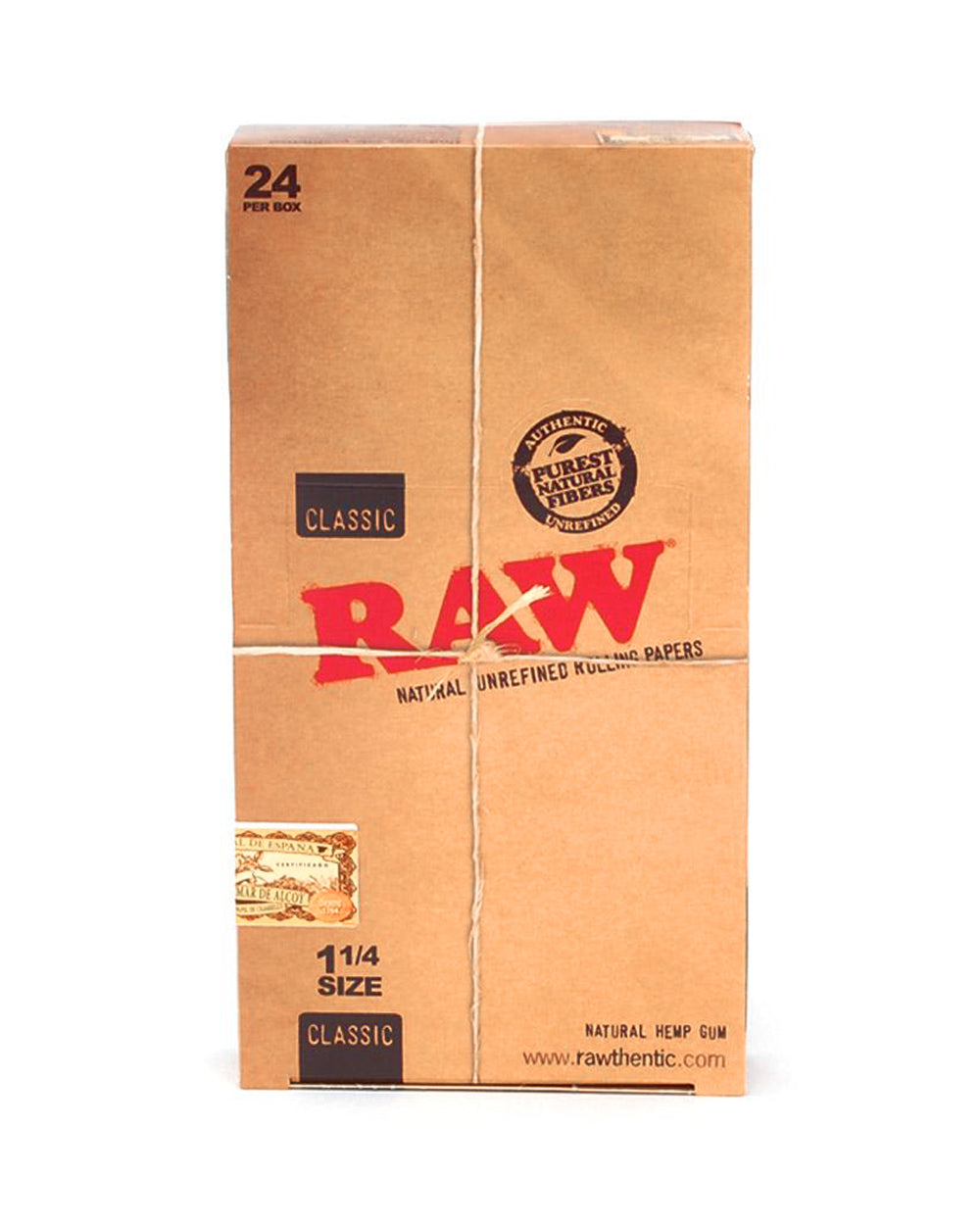 RAW | 'Retail Display' 1 1/4 Size Rolling Papers | 83mm - Classic - 24 Count - 2