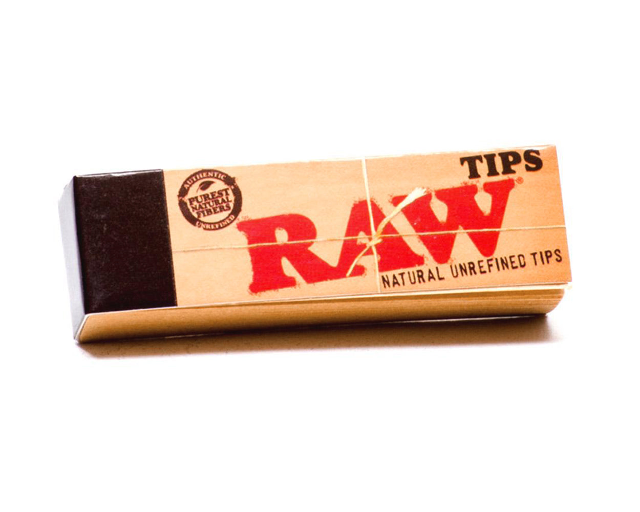 RAW | 'Retail Display' Rolling Paper Tips | Natural Paper - 50 Count - 3