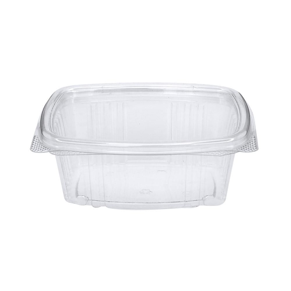 12oz Plastic Hinged Lid Edible Containers - 200 Count - 2