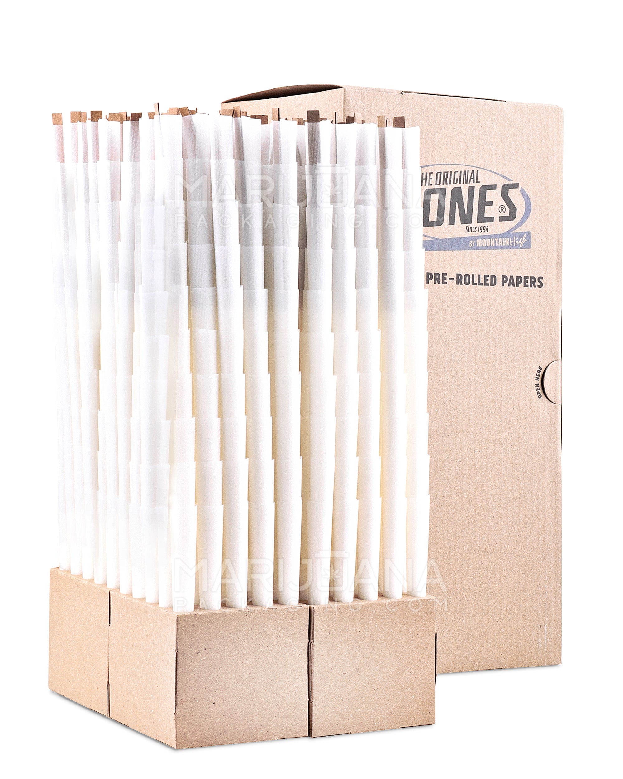 CONES | King Size Pre-Rolled Cones | 109mm - Bleached Paper - 1000 Count