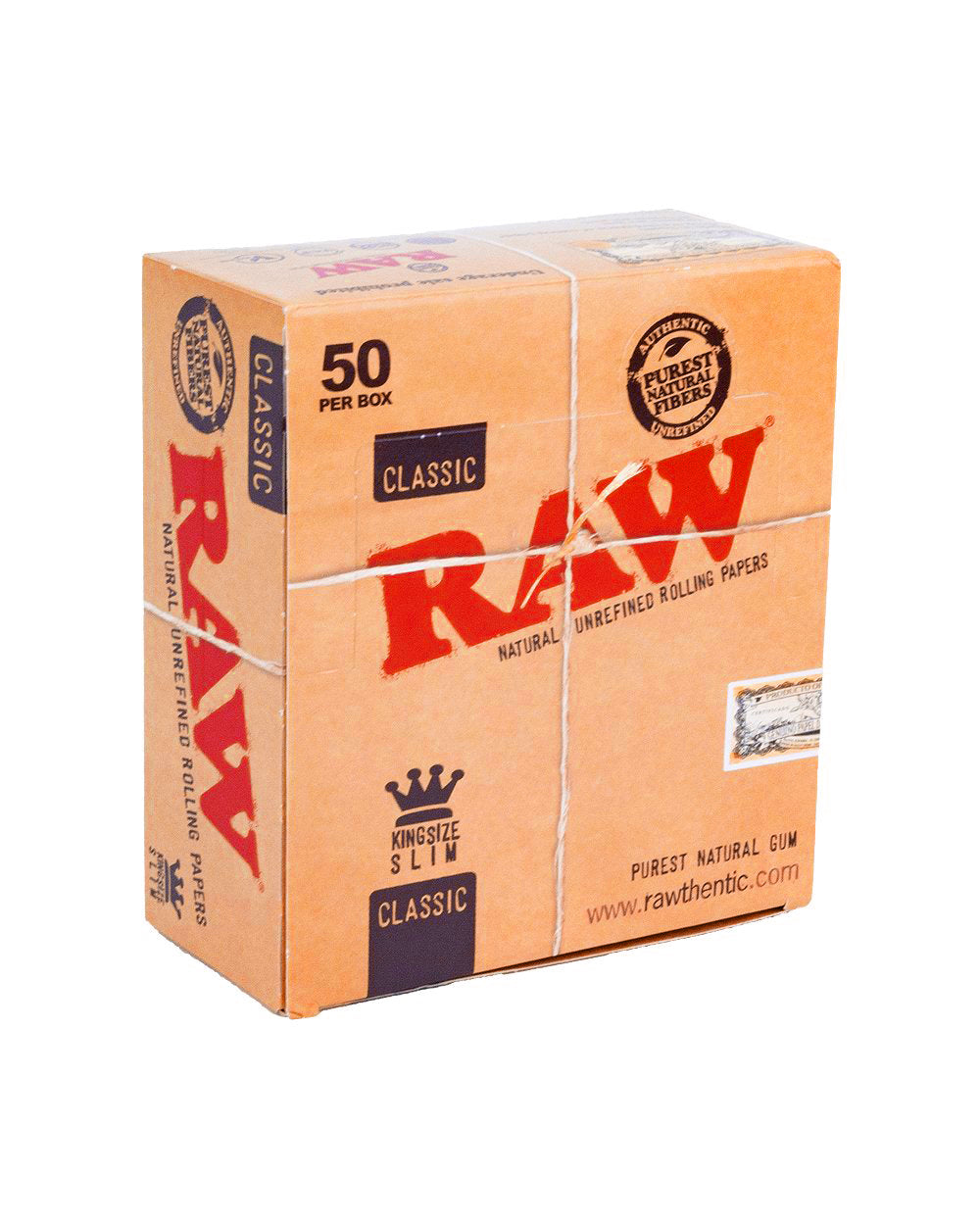 RAW | 'Retail Display' King Size Slim Ultra Thin Rolling Papers | 110mm - Classic - 50 Count - 2