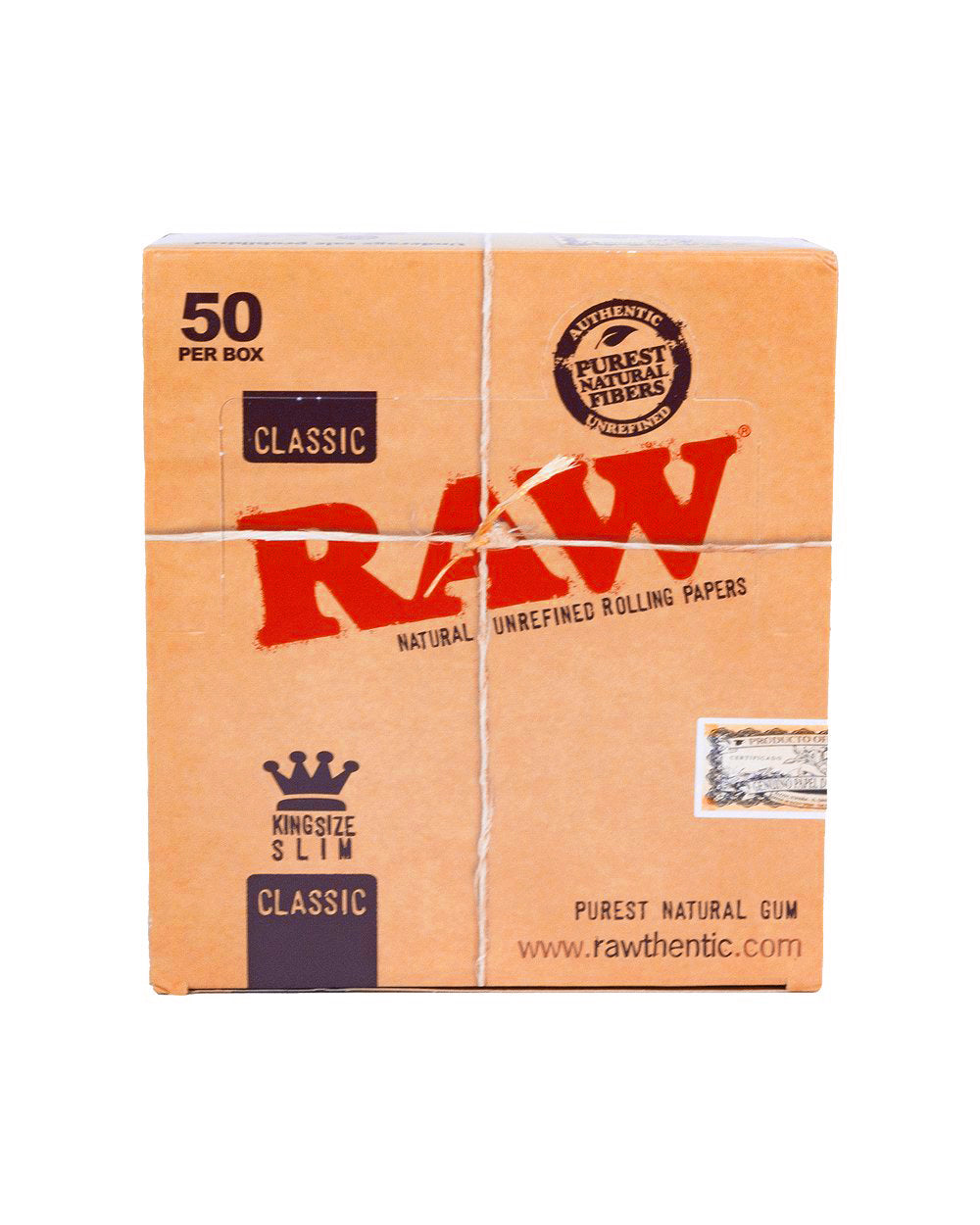 RAW | 'Retail Display' King Size Slim Ultra Thin Rolling Papers | 110mm - Classic - 50 Count - 4