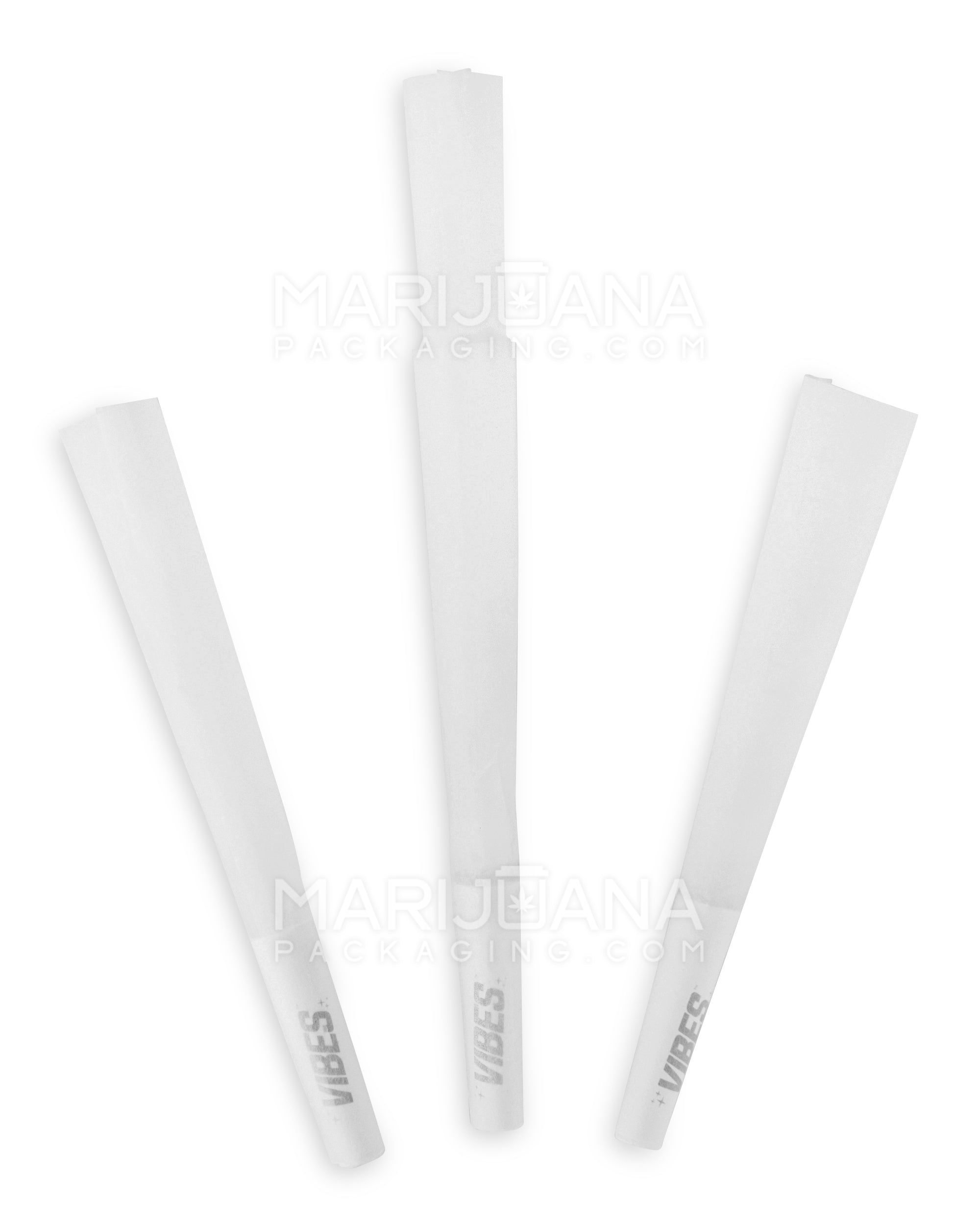 VIBES | 'Retail Display' 1 1/4 Size Rice Pre-Rolled Cones | 84mm - Rice Paper - 30 Count - 3