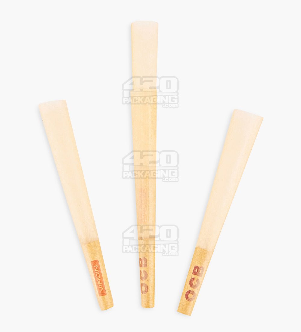 84mm OCB Virgin 1 1/4 Size Cones - 26mm Filter (0.6 Grams) 900/Box - 3