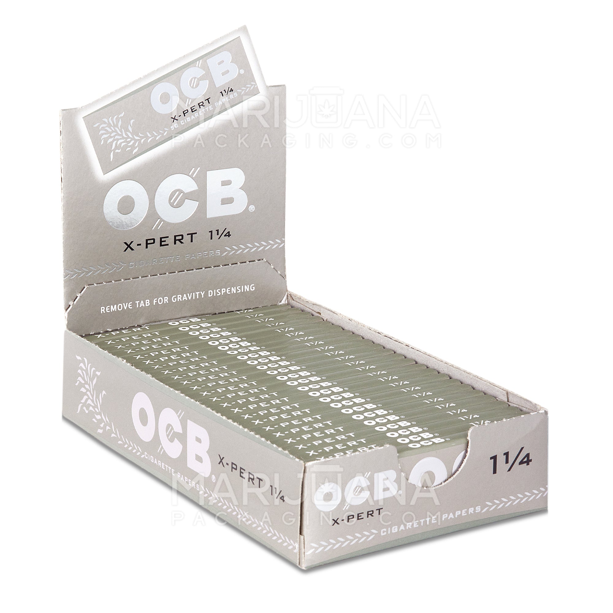 OCB | 'Retail Display' 1 1/4 Size Rolling Papers | 76mm - X Pert - 24 Count - 1