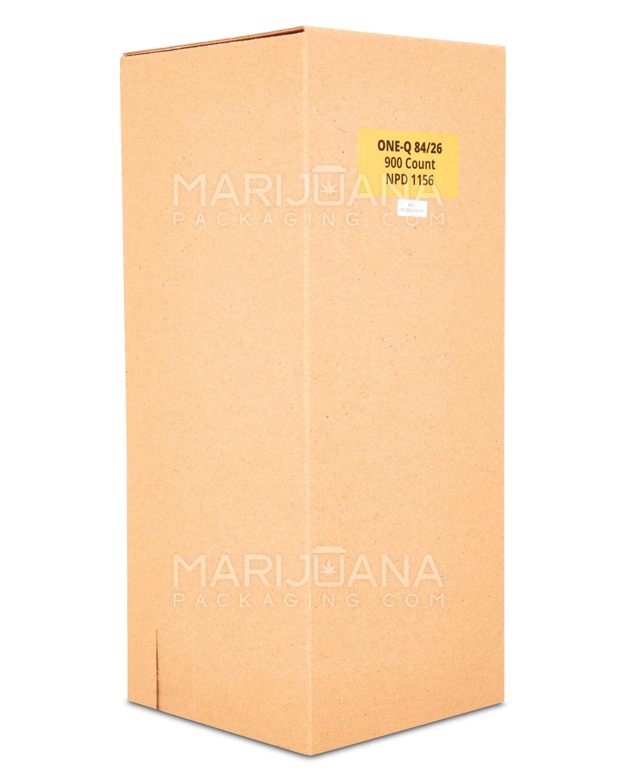 Unbleached Brown Pre-Rolled Cones | 84mm - Brown Paper - 900 Count - 4
