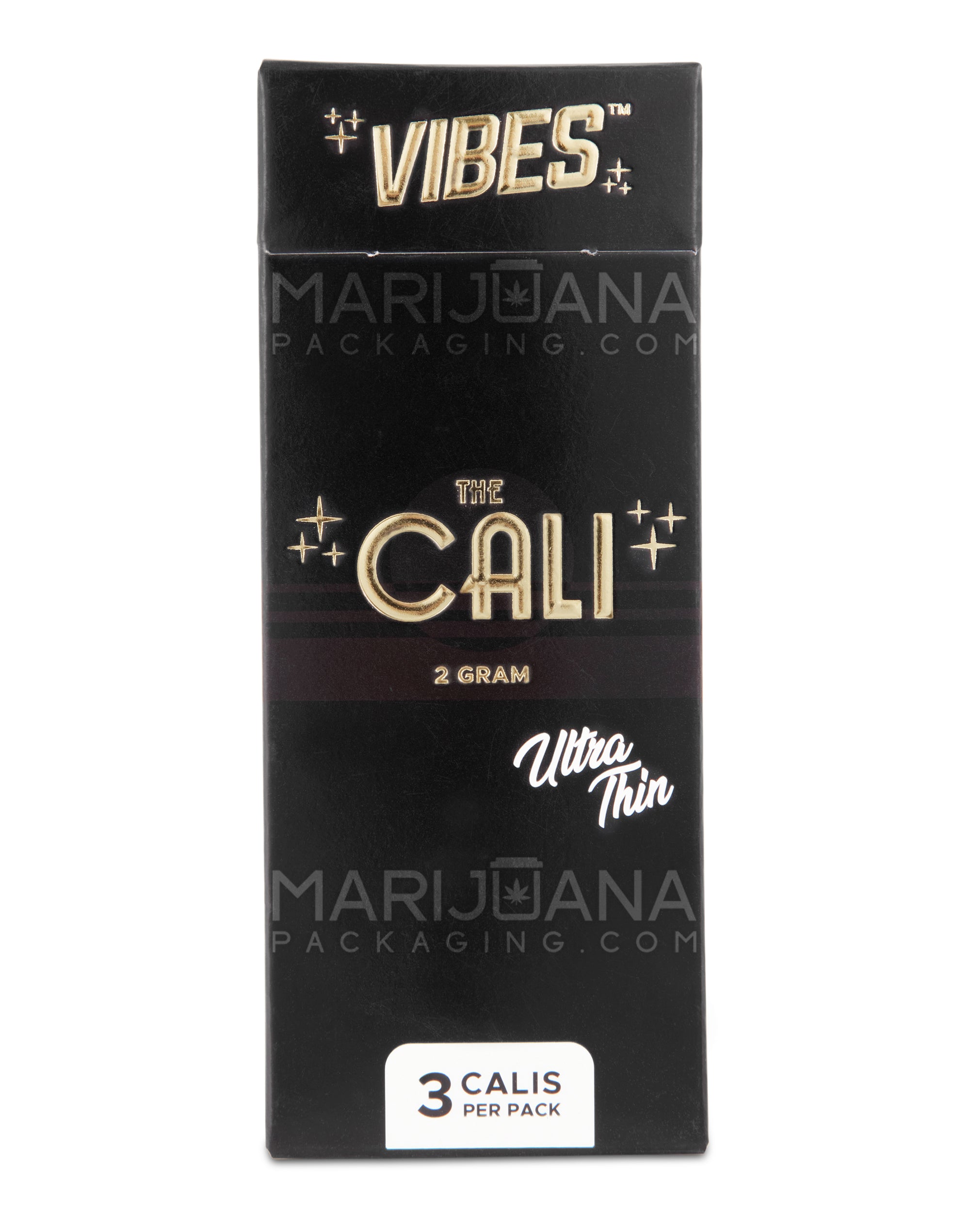 VIBES | 'Retail Display' The Cali 2 Gram Pre-Rolled Cones | 110mm - Ultra Thin Paper - 24 Count - 3