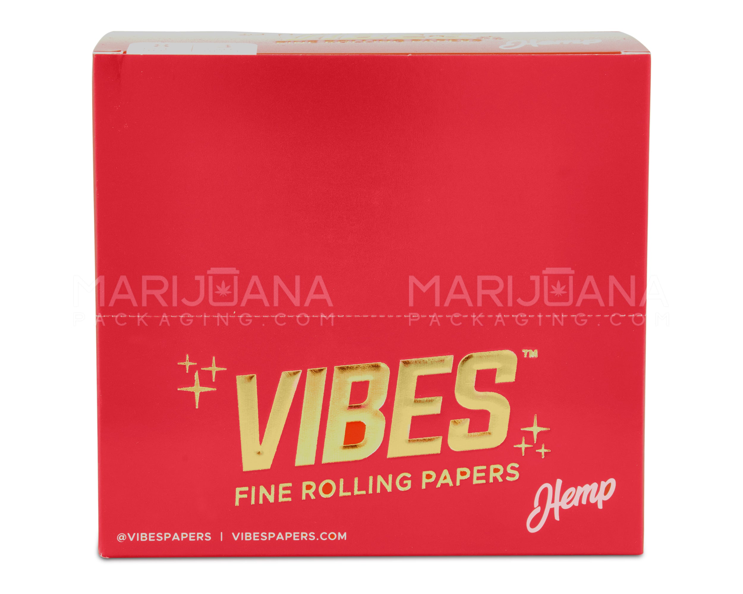 VIBES | 'Retail Display' The Cali 3 Gram Pre-Rolled Cones | 110mm - Hemp Paper - 24 Count - 8