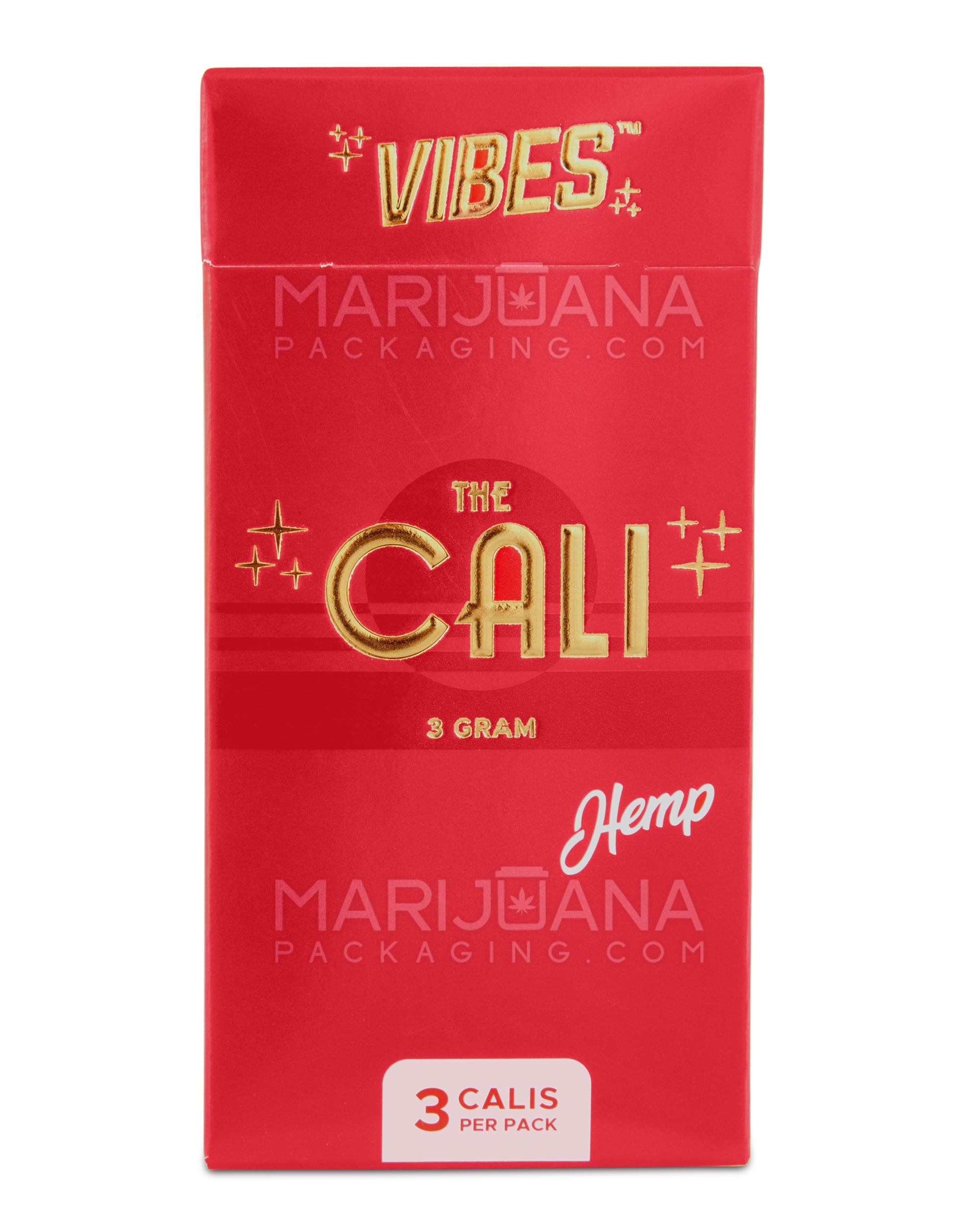 VIBES | 'Retail Display' The Cali 3 Gram Pre-Rolled Cones | 110mm - Hemp Paper - 24 Count - 4