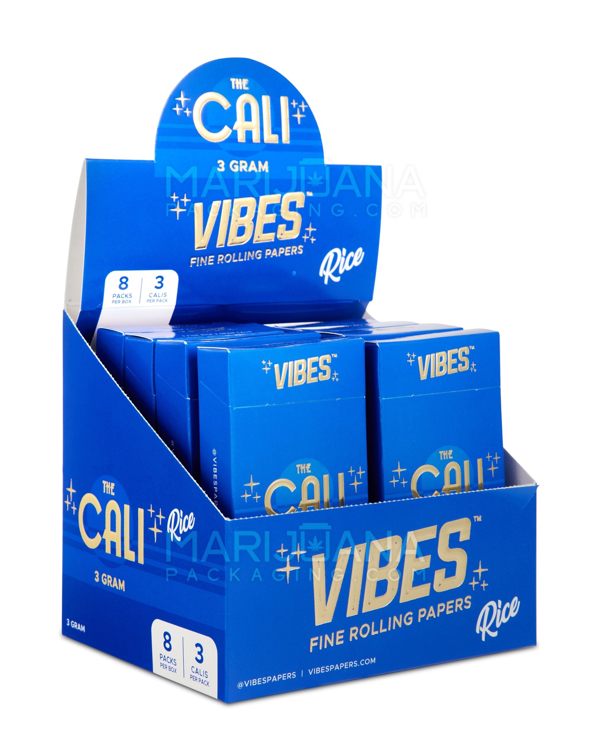 VIBES | 'Retail Display' The Cali 3 Gram Pre-Rolled Cones | 110mm - Rice Paper - 24 Count - 1
