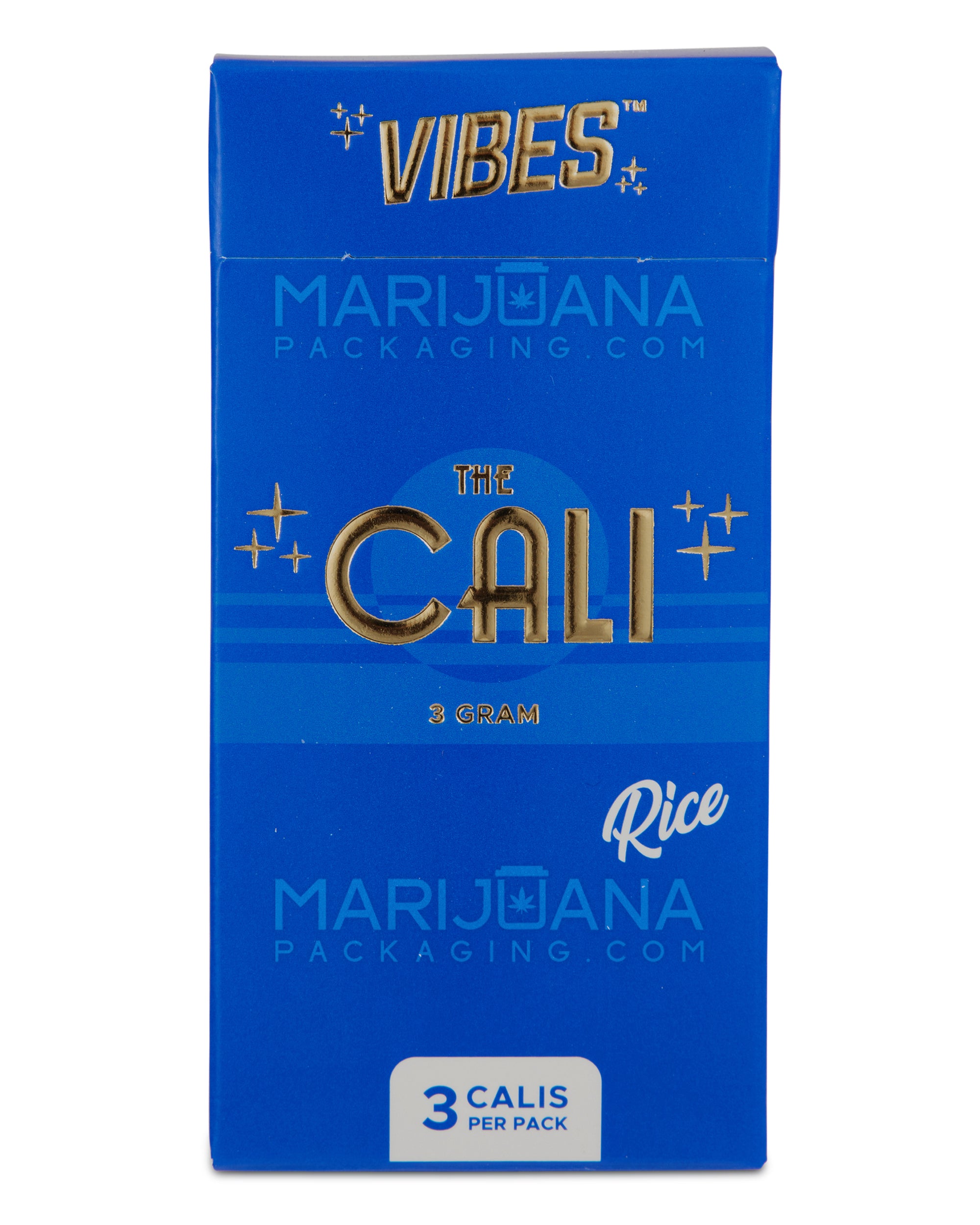 VIBES | 'Retail Display' The Cali 3 Gram Pre-Rolled Cones | 110mm - Rice Paper - 24 Count - 2