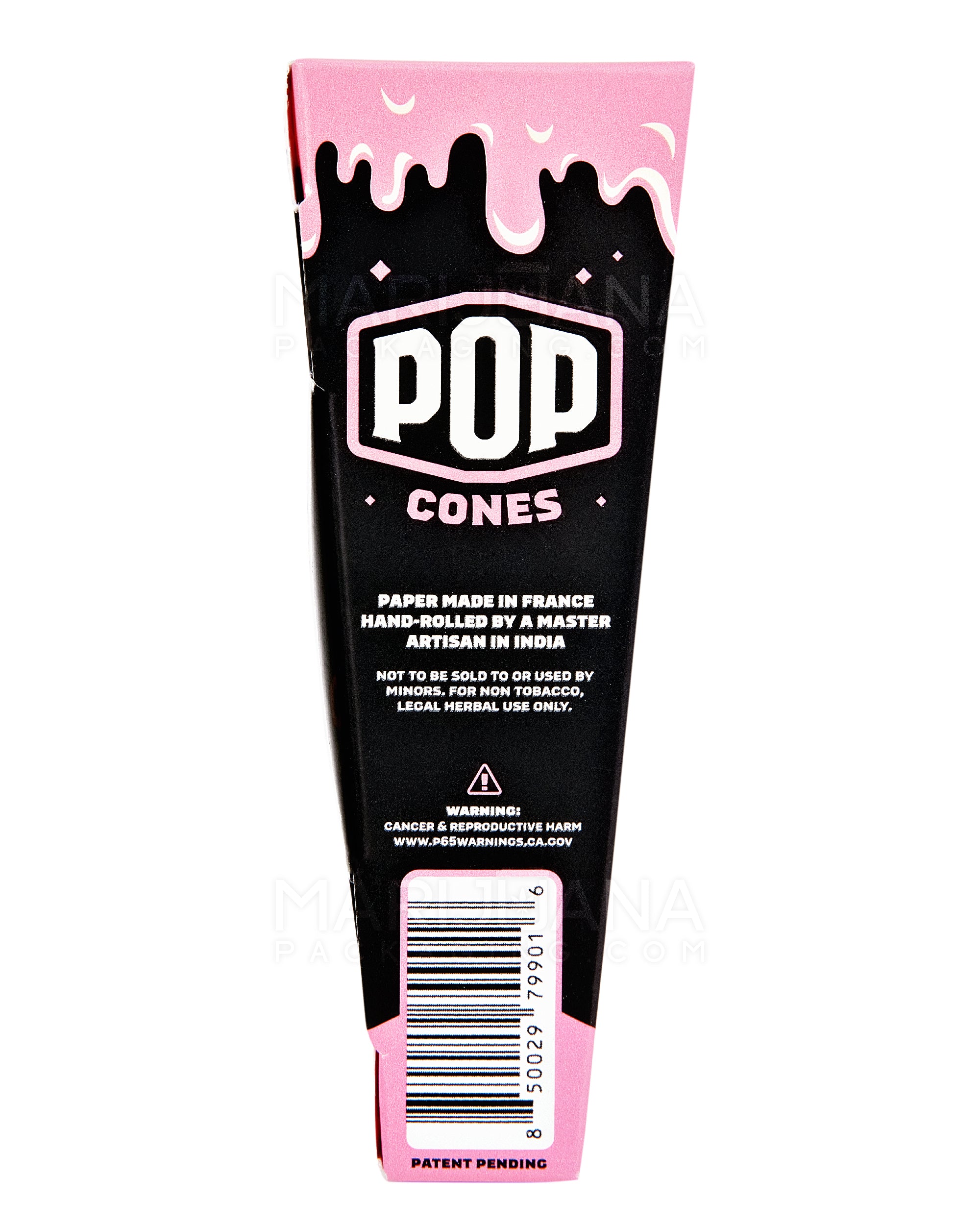 POP CONES | 'Retail Display' 1 1/4 Size Pre-Rolled Cones | 84mm - Super Sweet - 24 Count - 3