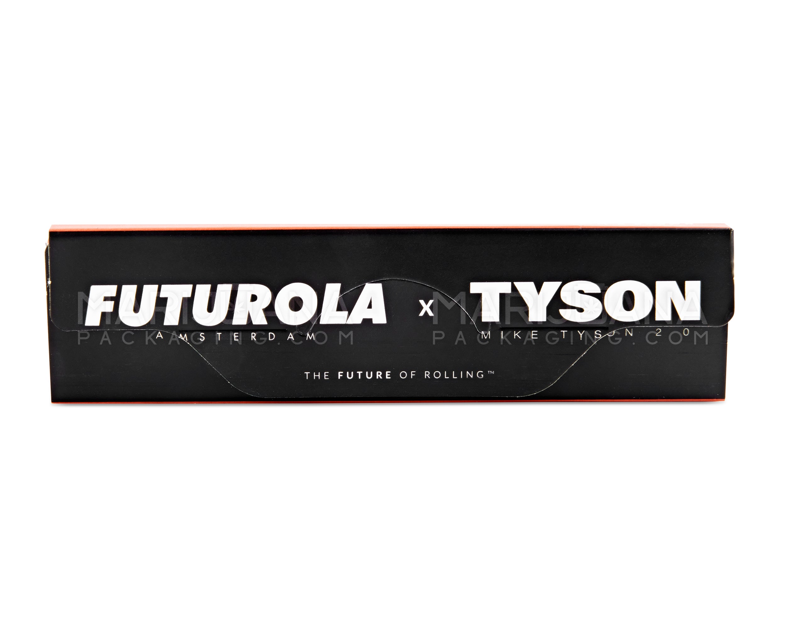 FUTUROLA | 'Retail Display' Tyson Ranch 2.0 King Size Slim Rolling Papers + Filter Tips | 109mm - Dutch Brown - 24 Count