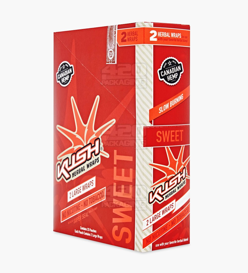 Kush Sweet Super Seal Herbal Hemp Wraps 25/Box - 4